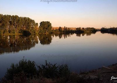 atardecer en el Tormes